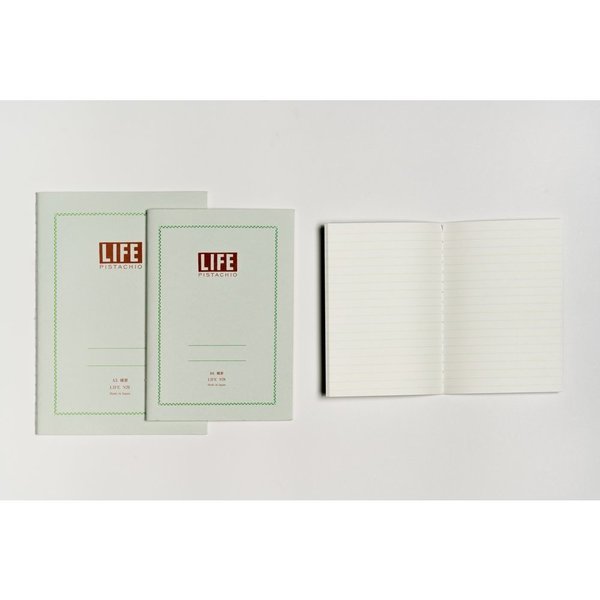 Life Pistachio A6 Notebook - Grid