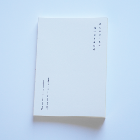 oh bleu dragon silk notebook