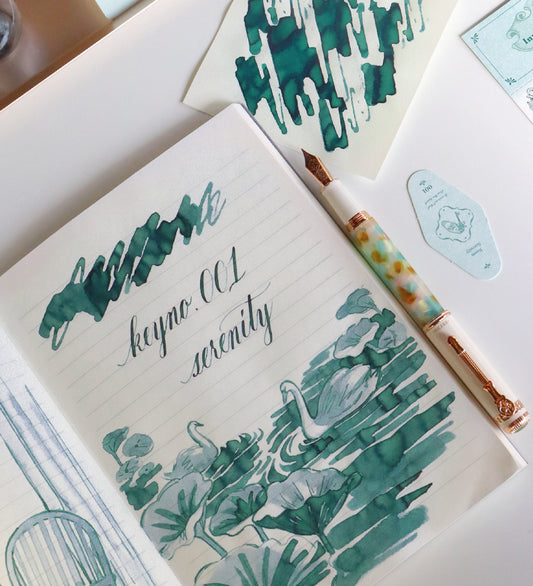 Keyno No. 001 Serenity Fountain Pen