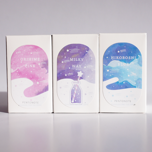 Pentonote Original Hikoboshi Blue Ink