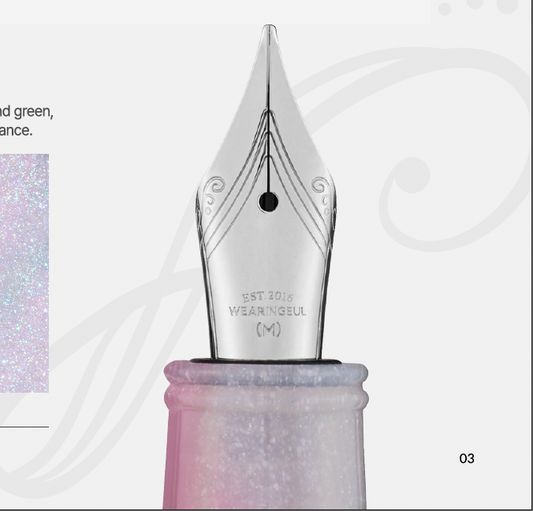 Wearingeul Glass Bead Game Fountain Pen 003