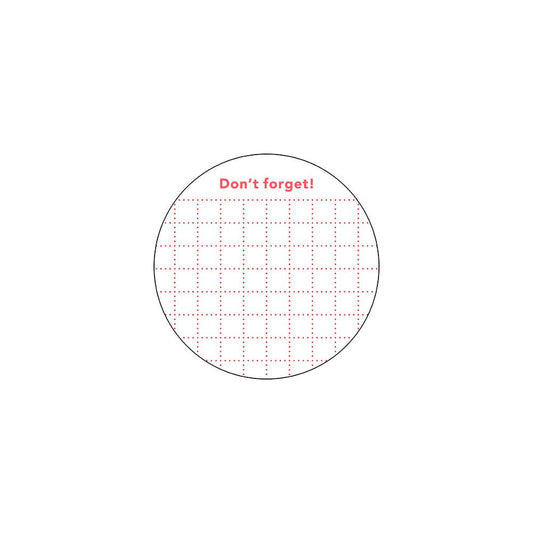 Isshoni. Round To Do Sticky Notes