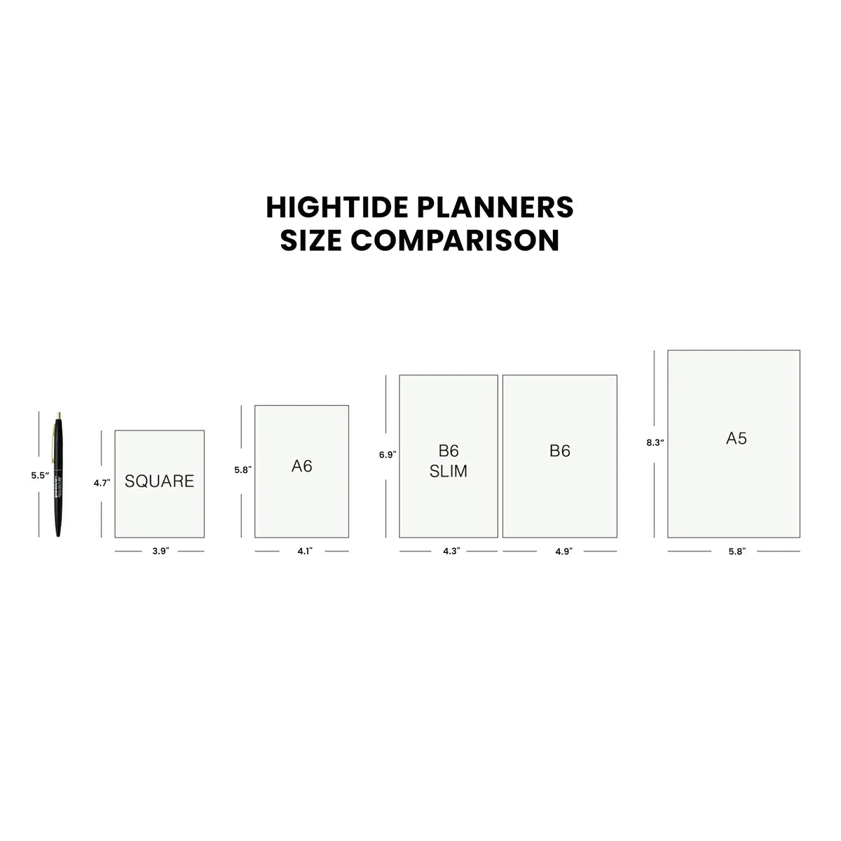 Hightide 2027 Weekly Diary My Diary Square