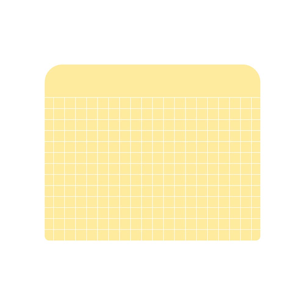 Isshoni. Square Free Sticky Notes - Large