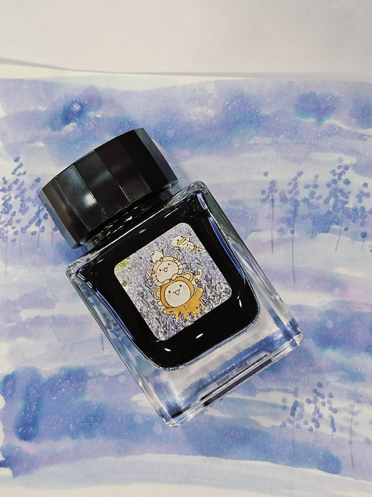 Cafe Cally Picnic in Lavender Ink (Shimmering)