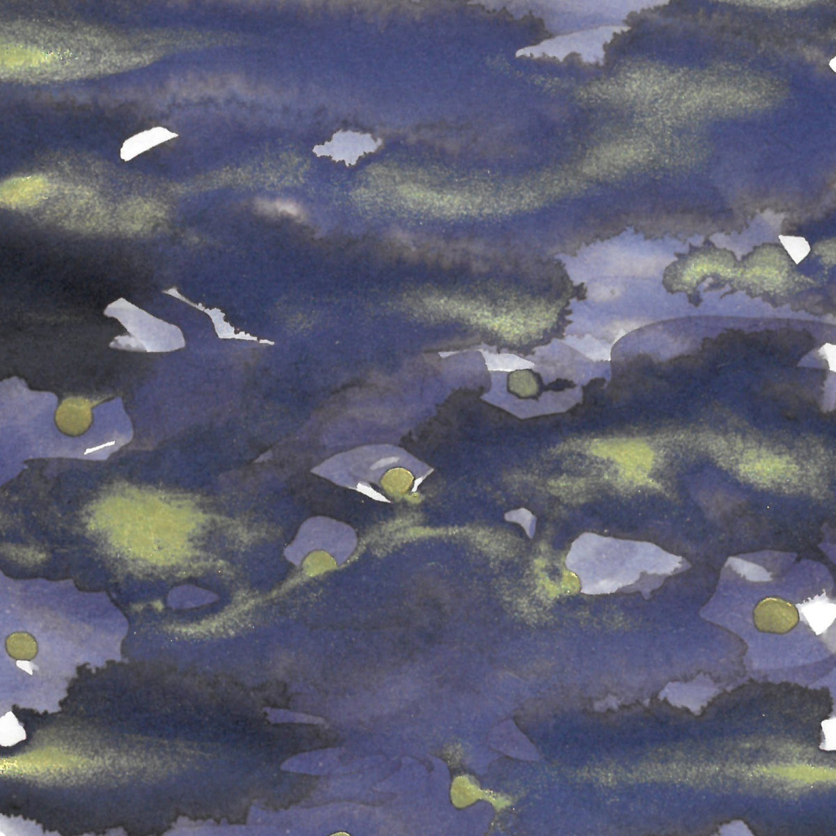 Cafe Cally Summer Night Fireflies Ink (Shimmering)