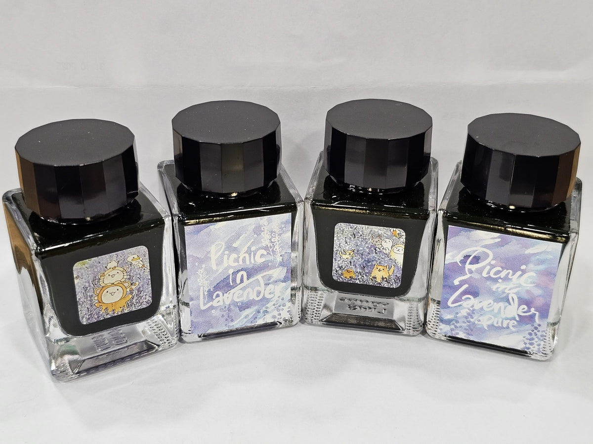 Cafe Cally Picnic in Lavender Ink (Shimmering)