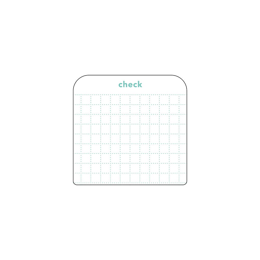 Isshoni. Square To Do Sticky Notes - Small