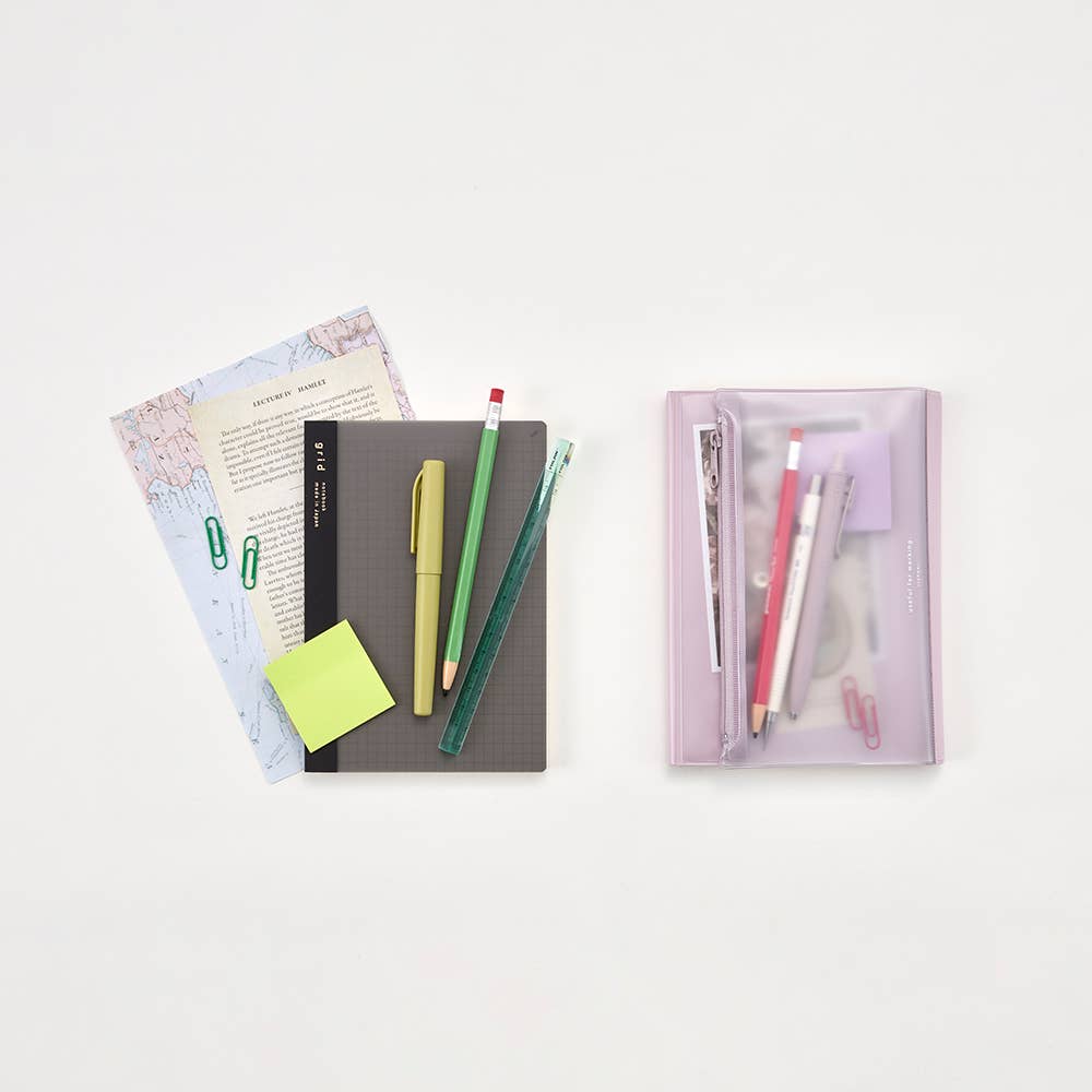 Isshoni. A5 Notebook Cover + Pen Case