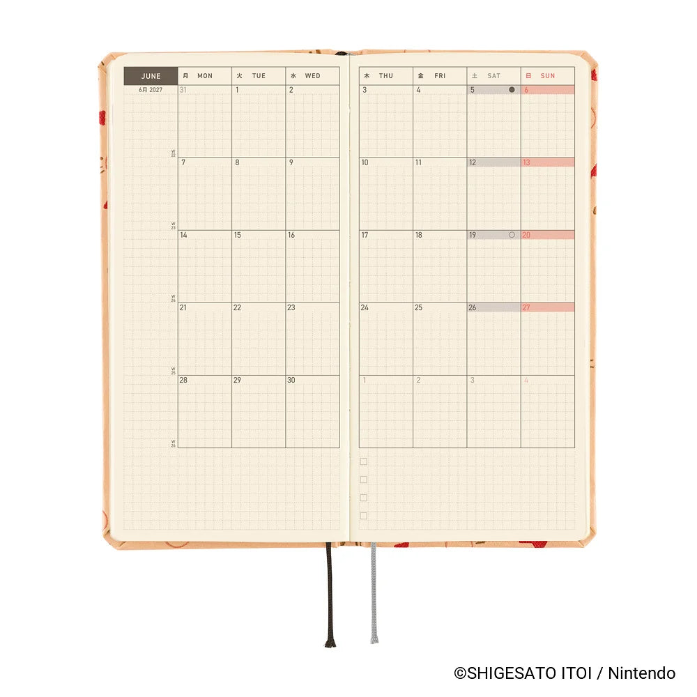2027 Hobonichi Weeks - MOTHER: Mr. Saturn Pattern