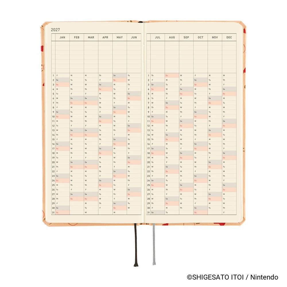 2027 Hobonichi Weeks - MOTHER: Mr. Saturn Pattern
