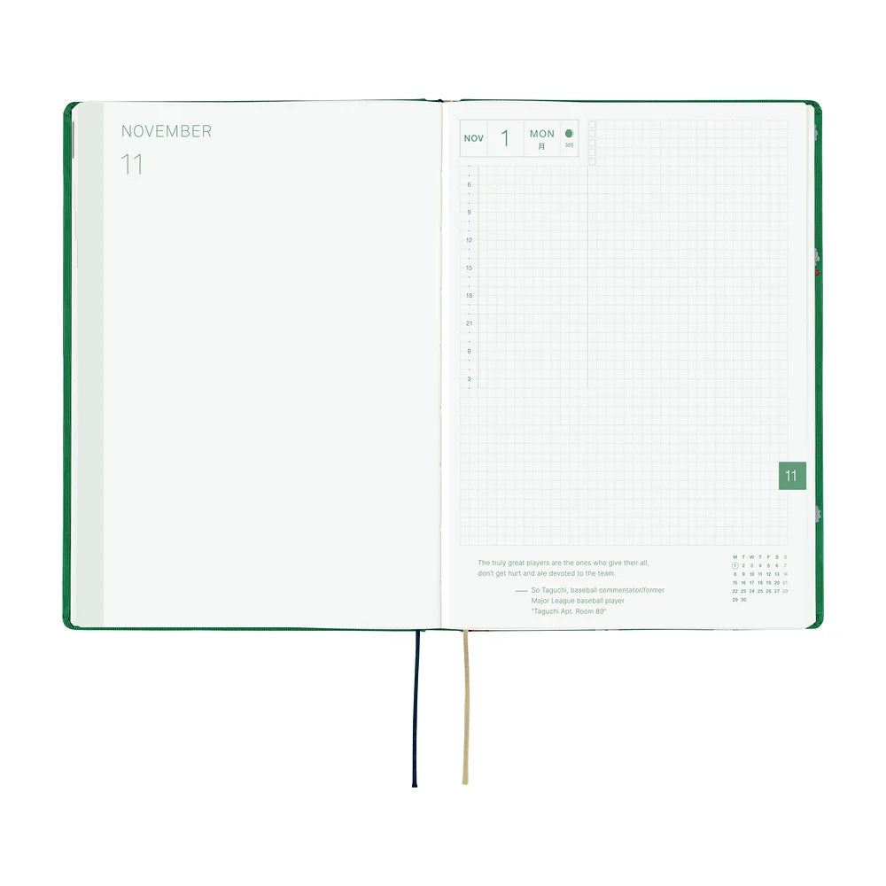 2027 Hobonichi Techo HON A5 Bow & Tie: Sheep Sheep Sheep