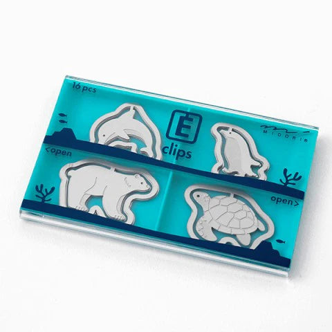 Etching Paper Clip Packs - Aquarium