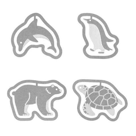 Etching Paper Clip Packs - Aquarium