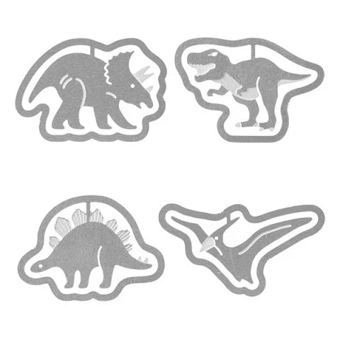 Etching Paper Clip Pack - Dinosaur