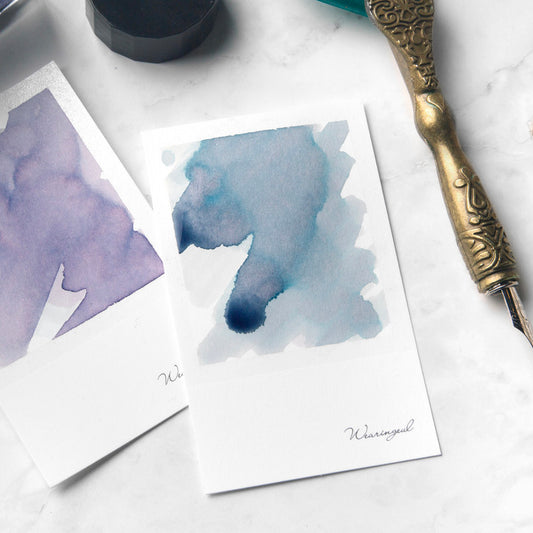 Wearingeul Ink Color Swatch Cards — Instant Film