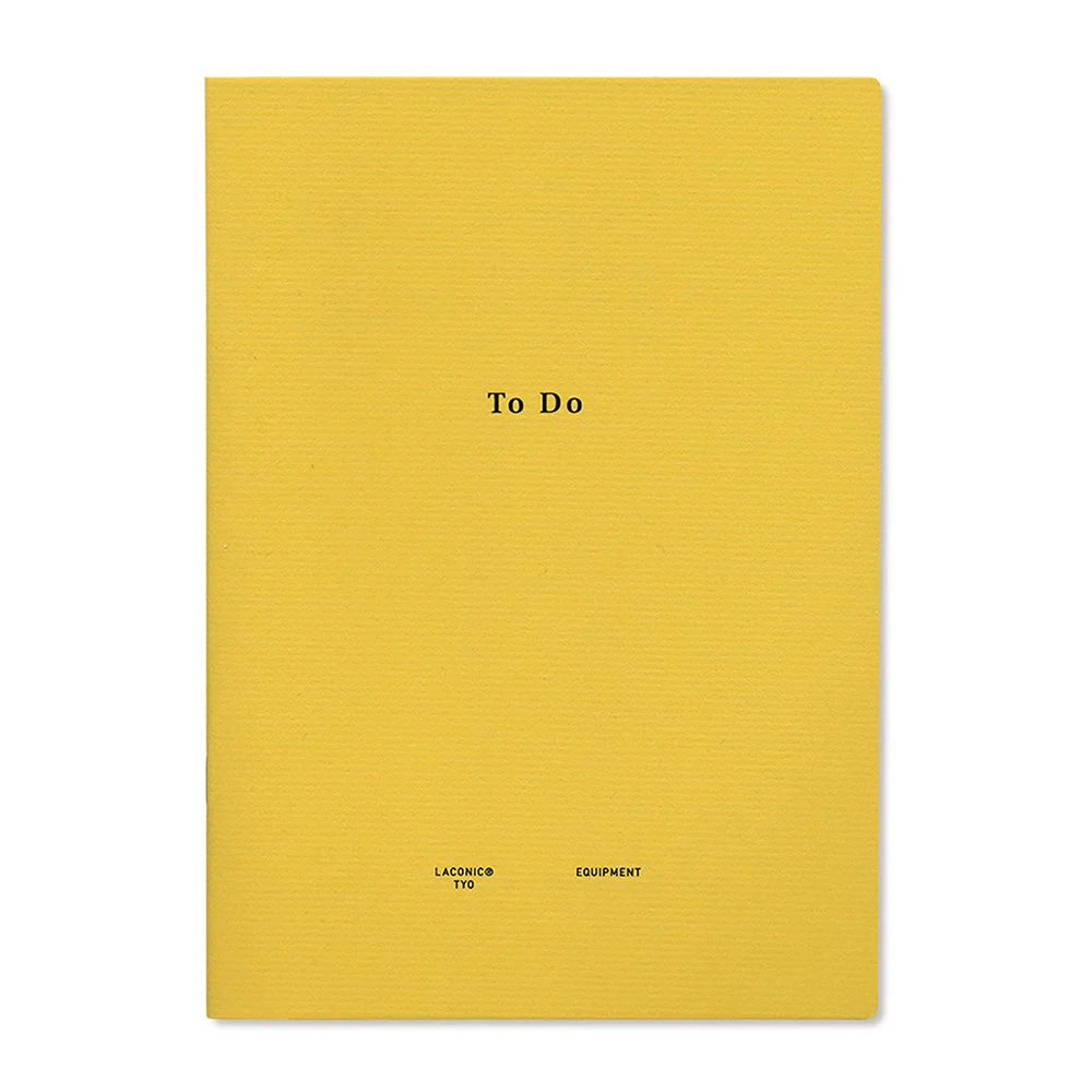 LACONIC Style A5 To Do Notebook
