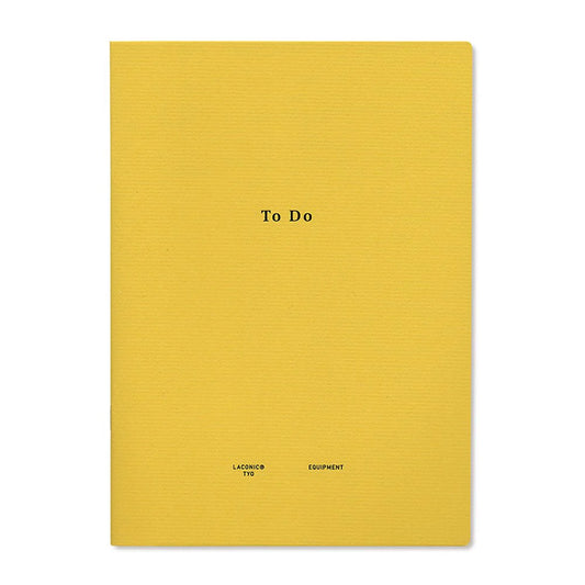 LACONIC Style A5 To Do Notebook