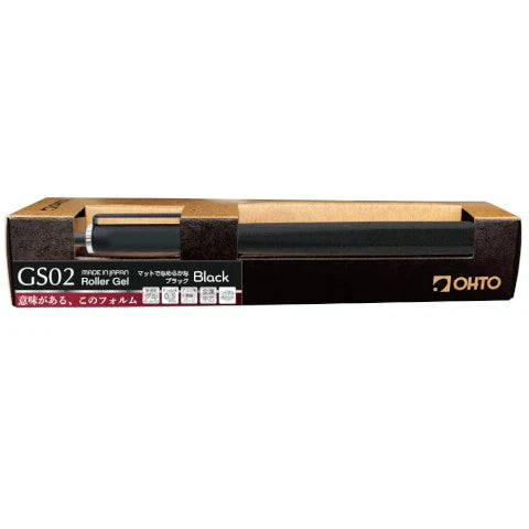 OHTO GS02 retractable roller gel pen in box