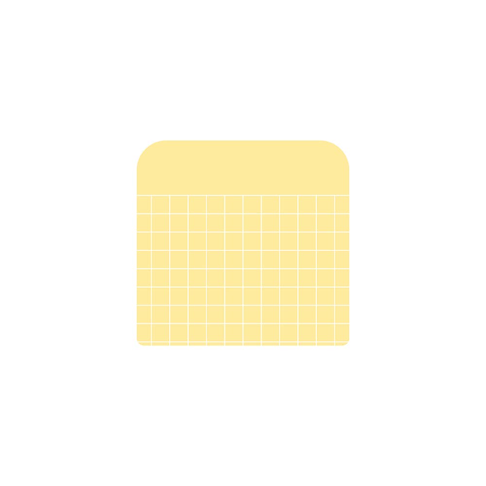 Isshoni. Square Free Sticky Notes - Small