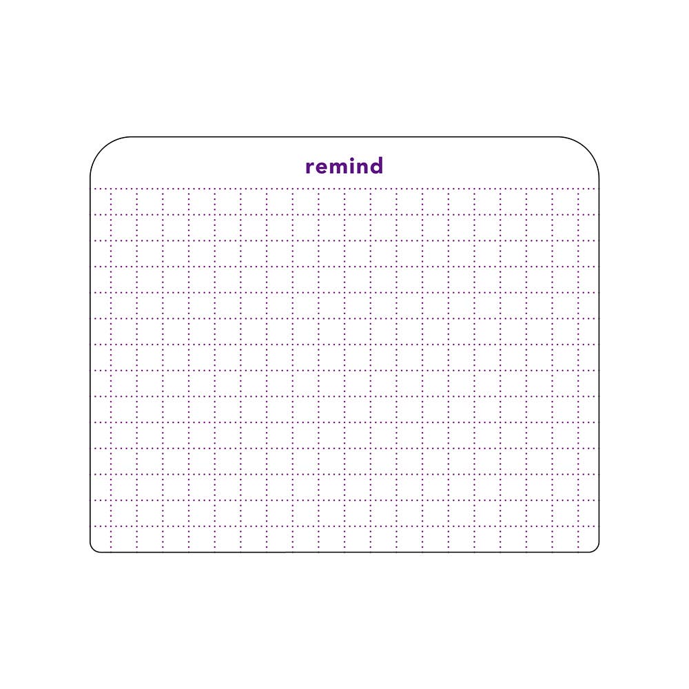 Isshoni. Square To Do Sticky Notes - Large