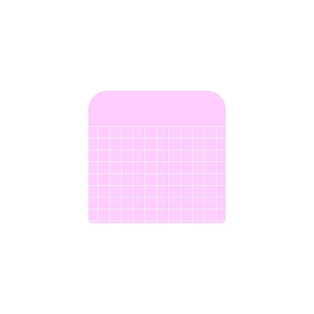 Isshoni. Square Free Sticky Notes - Small