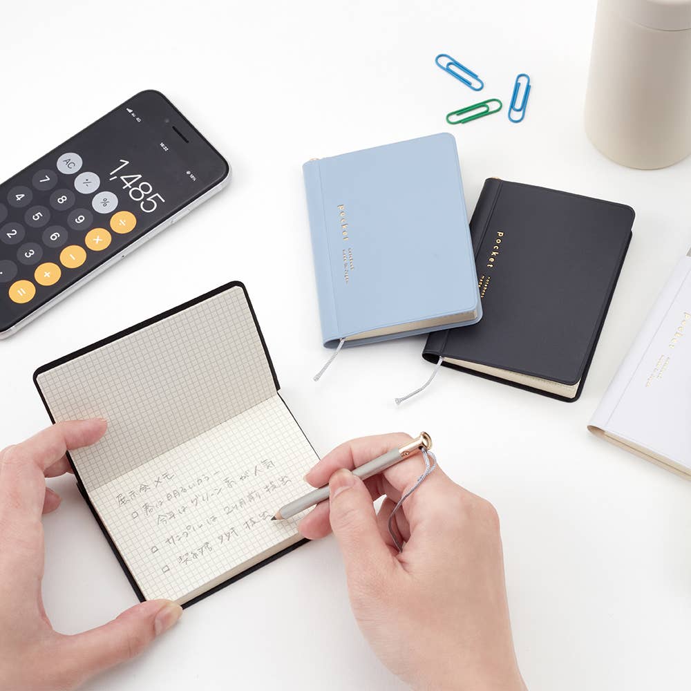 Isshoni. Pocket Notebook - Grid