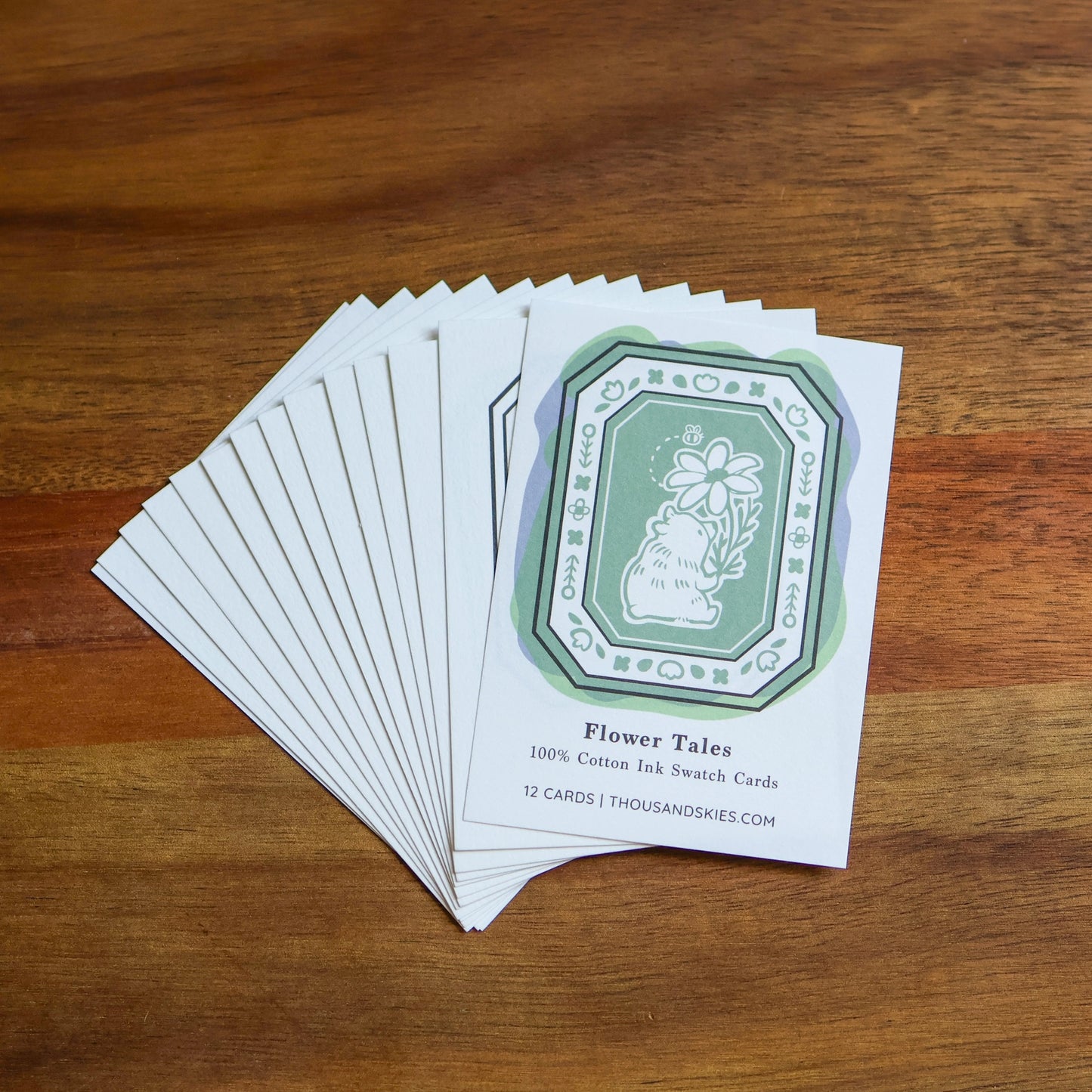 Flower Tales Ink Swatch Cards