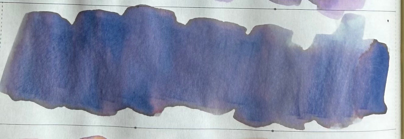 Kitty inkpot lamb's carnical night swatch