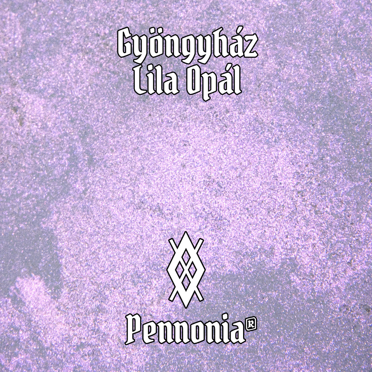 Pennonia Gyöngyház – Lila Opál (Viola Opal) liquid shimmer swatch