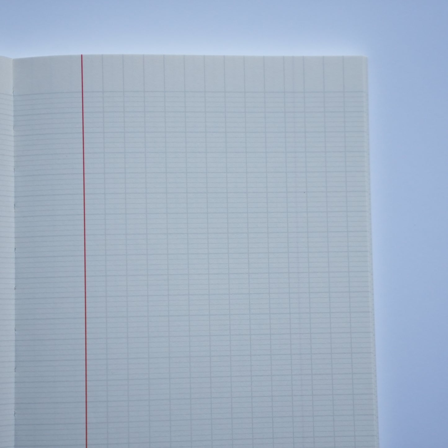 close up of an open Bloom Notebook by Oh Bleu french lined