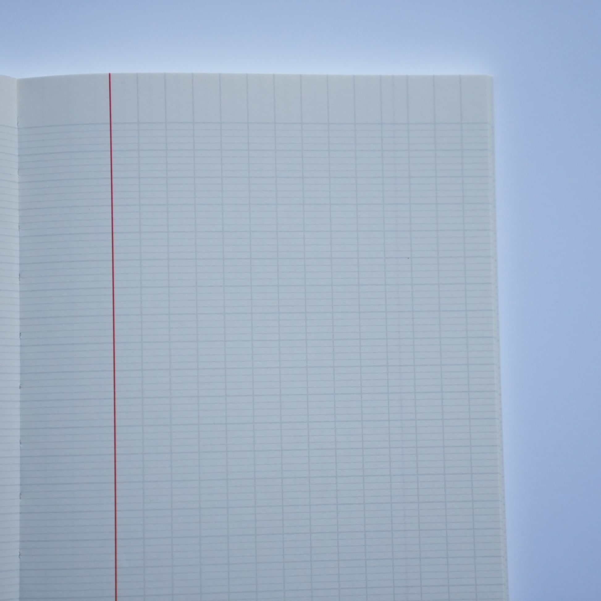 close up of an open Bloom Notebook by Oh Bleu french lined