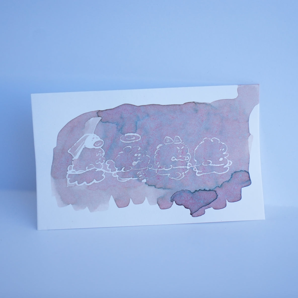 CRENA × Boocha Walking in a Row Swatch Cards