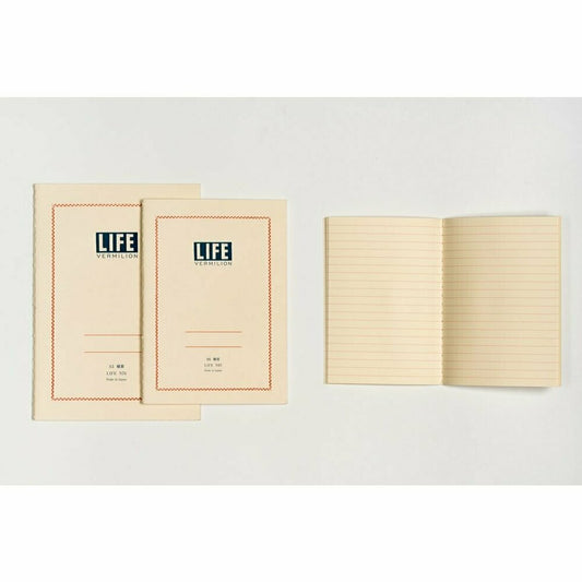 Life Vermilion Notebook - Lined