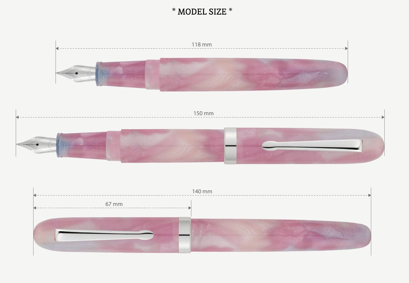 Wearingeul Glass Bead Game Fountain Pen 003