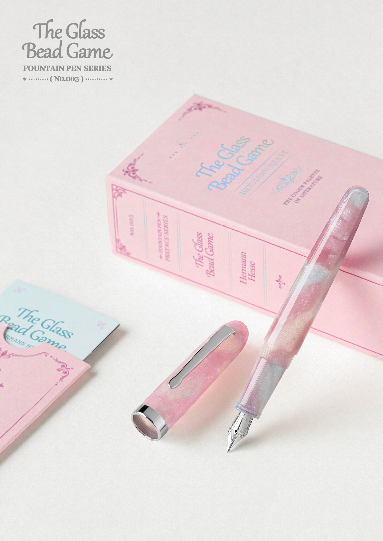 Wearingeul Glass Bead Game Fountain Pen 003