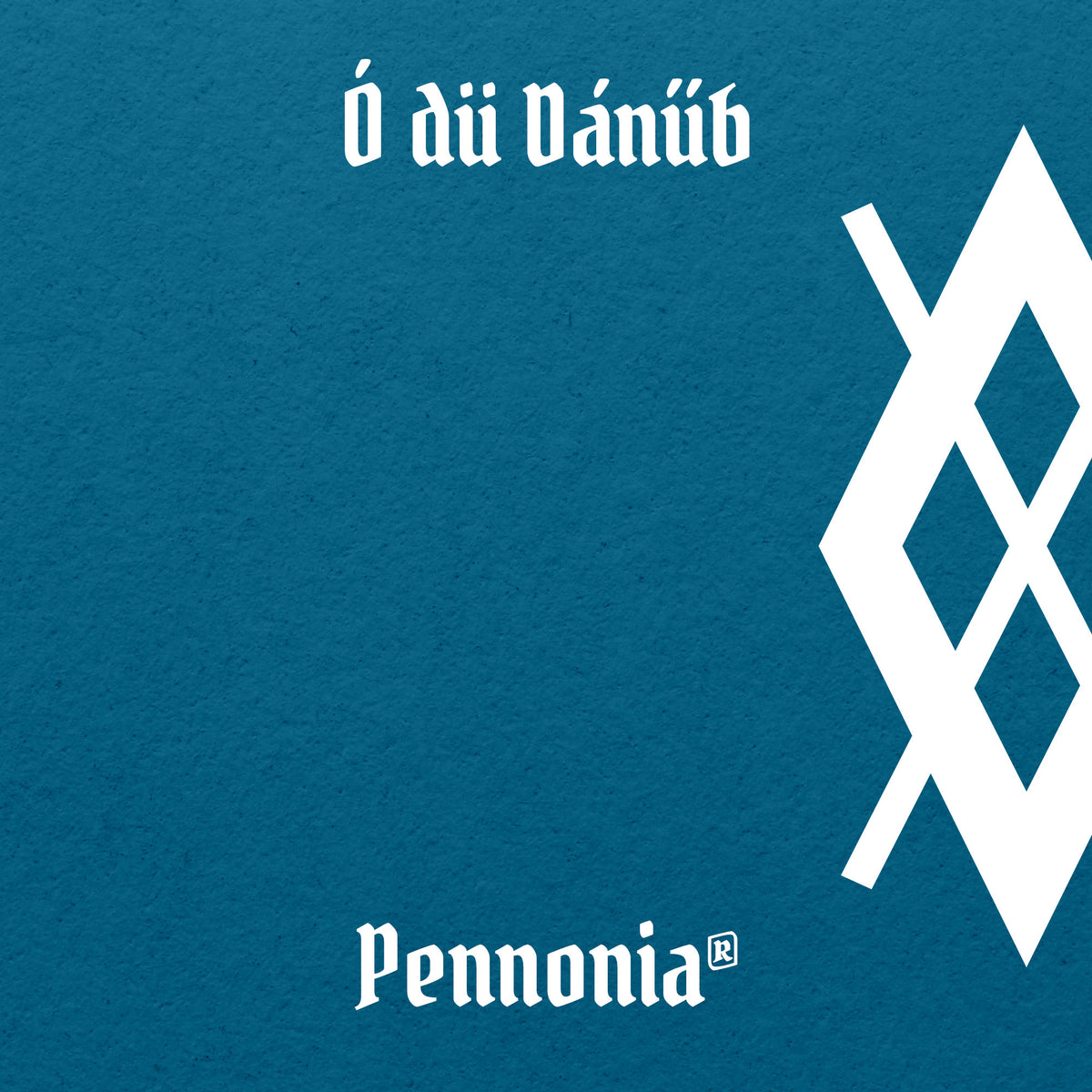 Pennonia Ó dü Dánűb (Oh dew Danube) fountain pen ink swatch