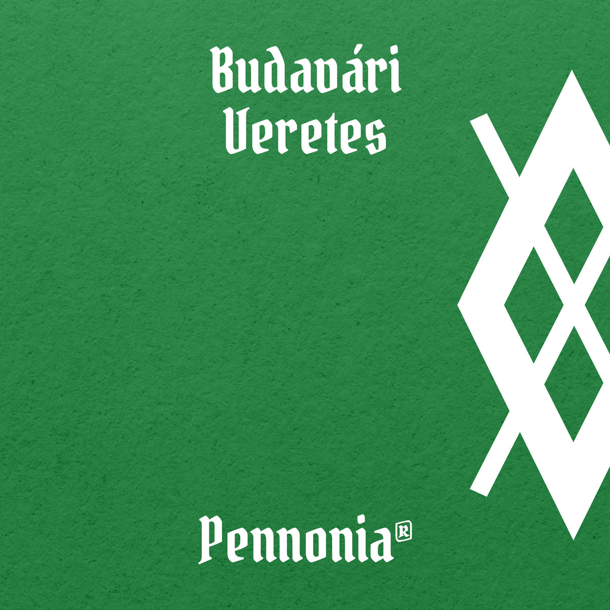 Pennonia Budavári Veretes (Buda Verdigris) fountain pen ink swatch