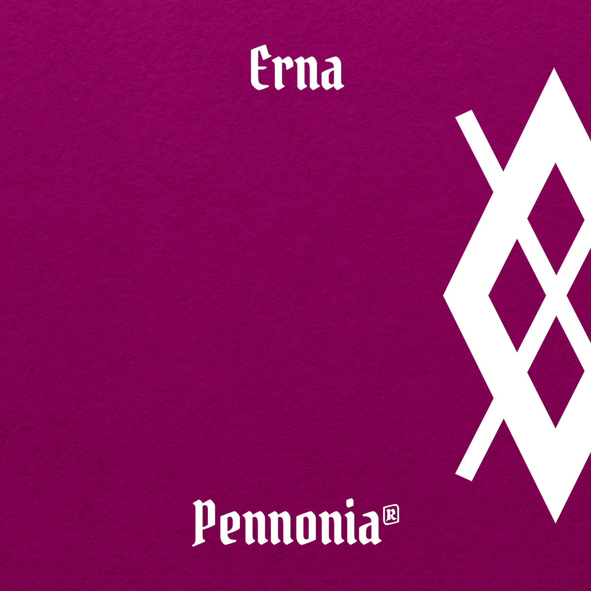 Pennonia Erna fountain pen ink swatch