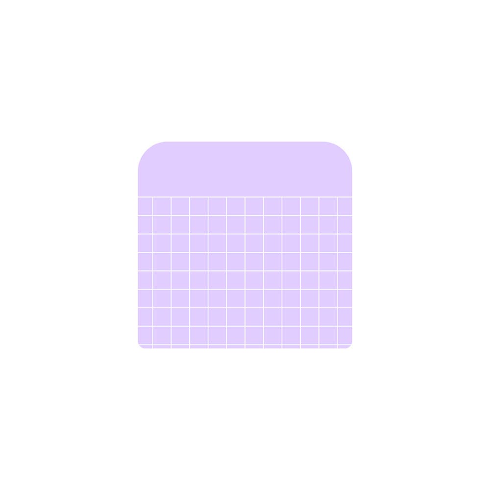 Isshoni. Square Free Sticky Notes - Small