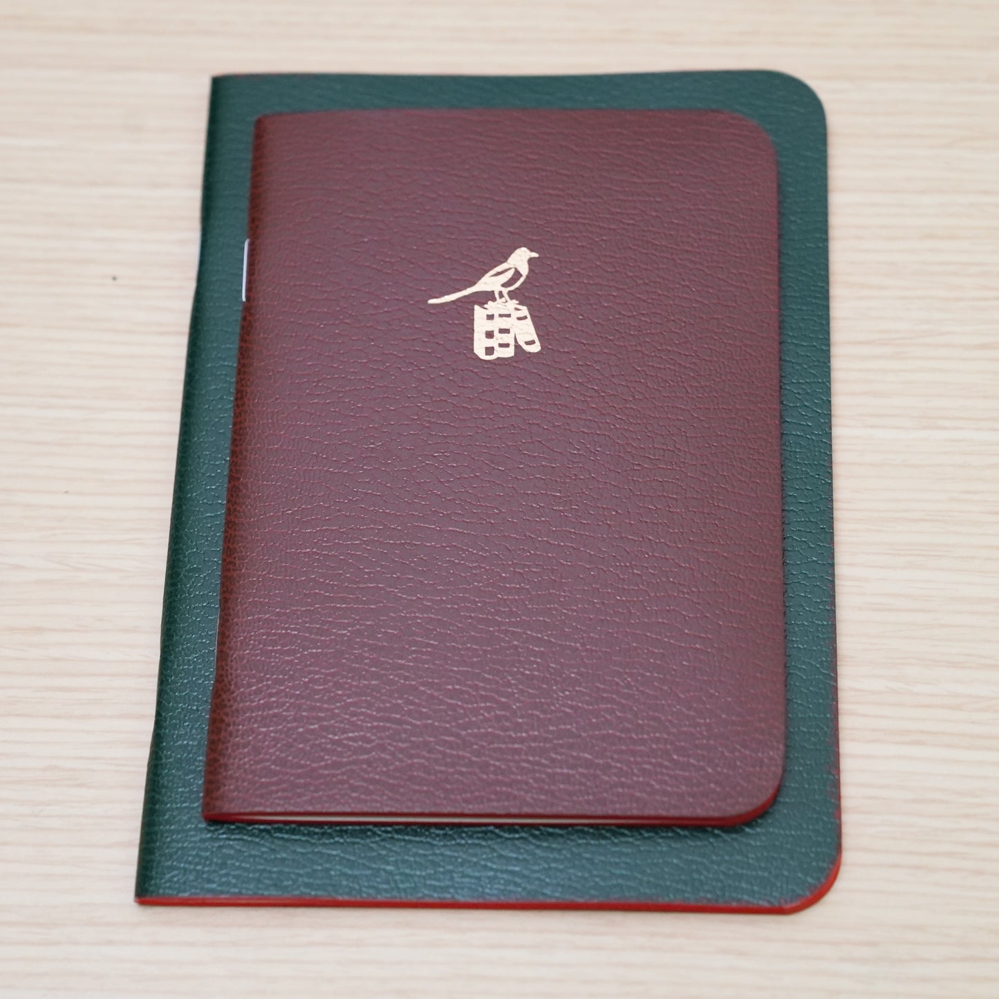 Bieffe Roma Cahier Style Small Brown Notebook - Blank