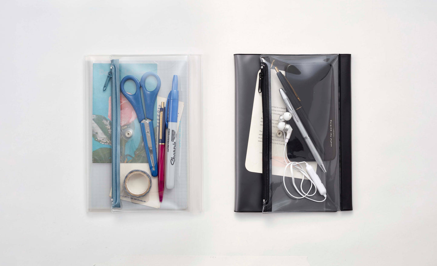 Isshoni. A5 Notebook Cover + Pen Case