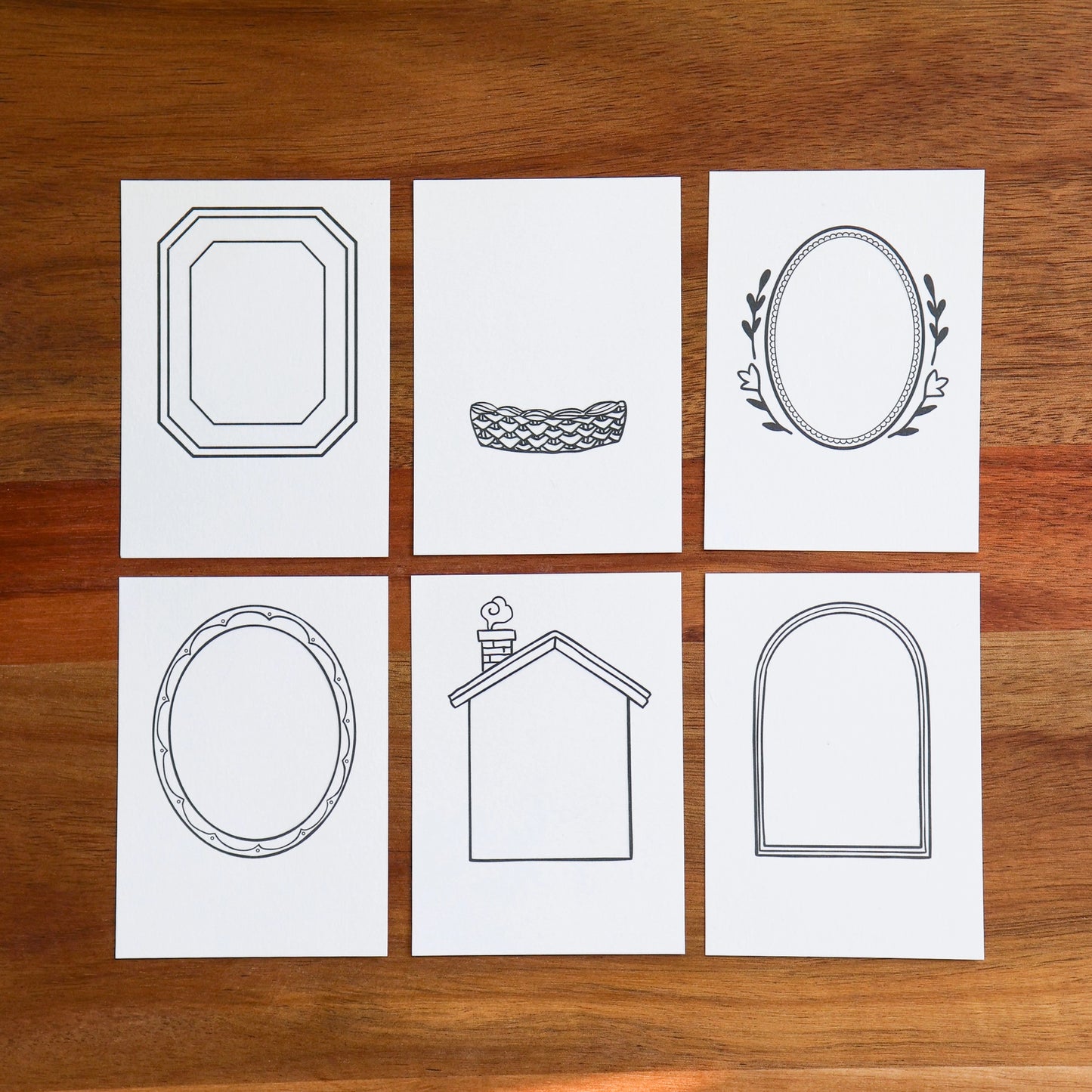 Flower Tales Ink Swatch Cards