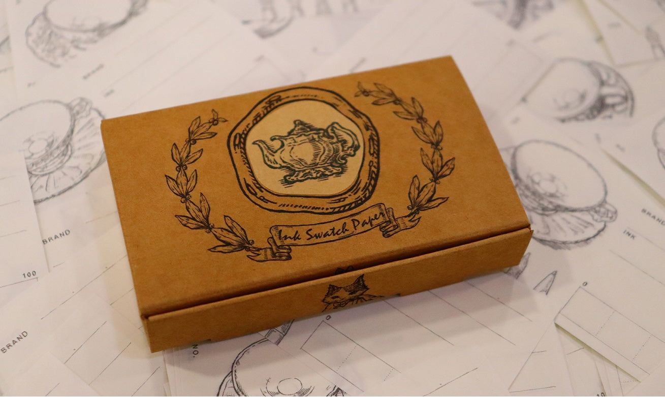 Dominant Industry Takasago Ink Swatch Paper — Ink Tea Time