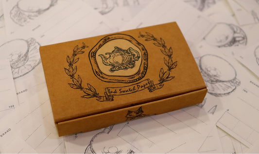 Dominant Industry Takasago Ink Swatch Paper — Ink Tea Time