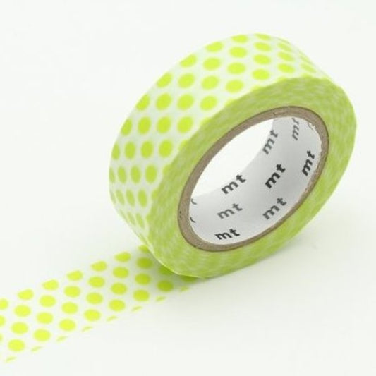 MT Dot Washi Tape - Lime