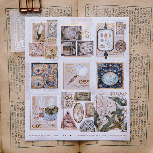 OURS Collection of Museum Stamp Sticker