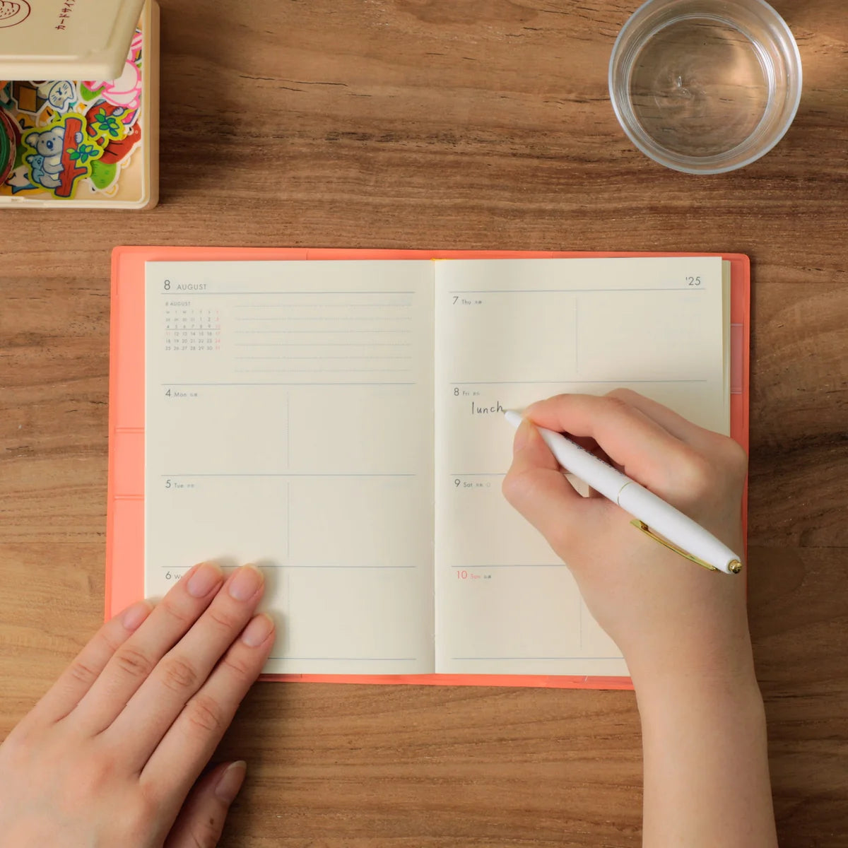 Hightide 2027 Weekly Diary A6 Block