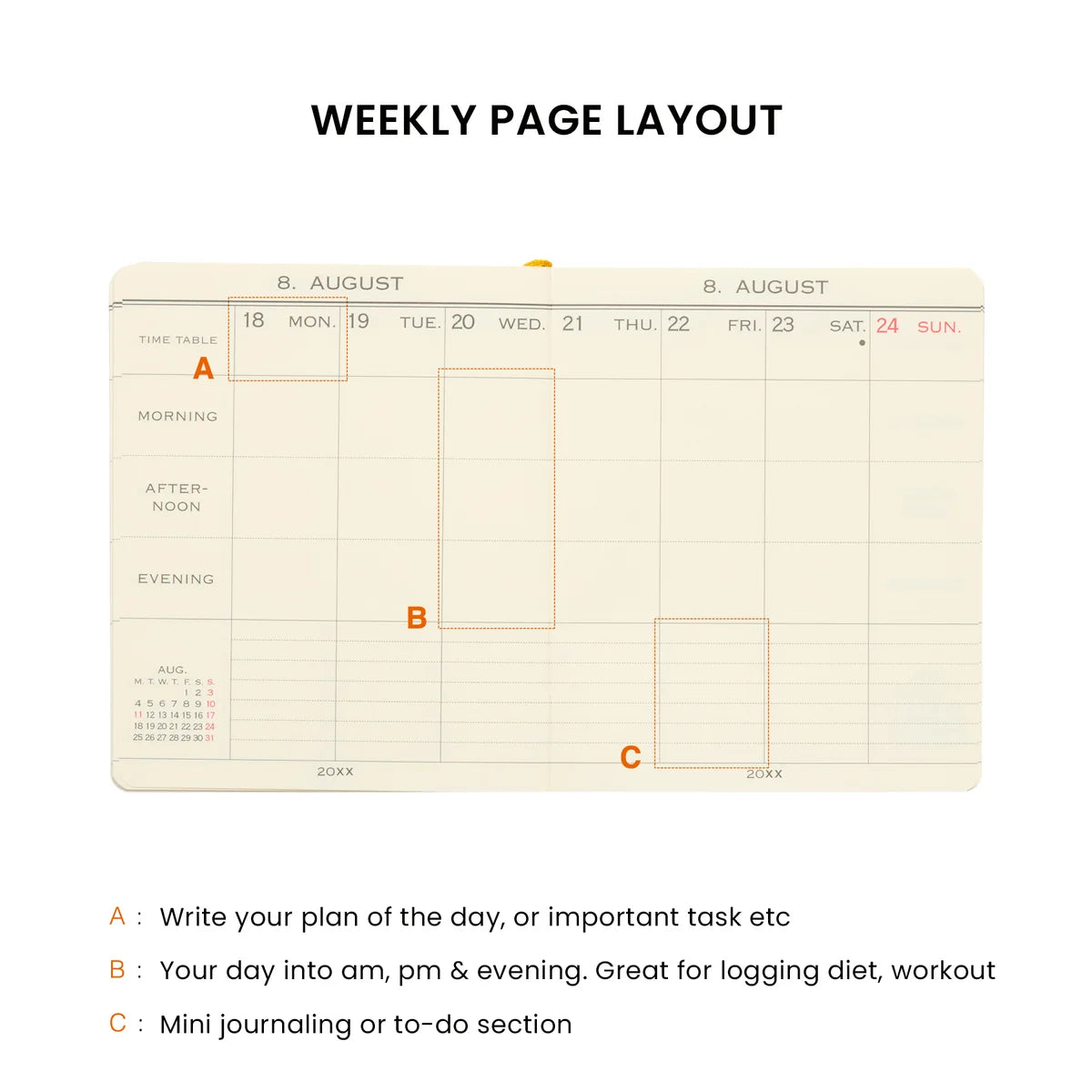 Hightide 2027 Weekly Diary My Diary Square