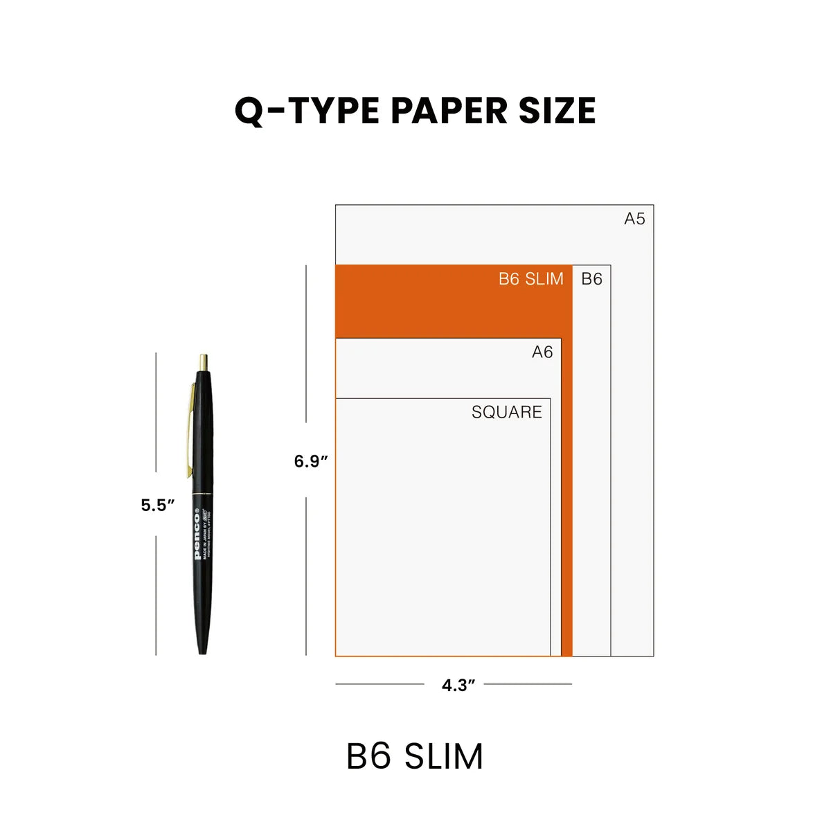 Hightide 2027 Monthly Diary Shine B6 Slim